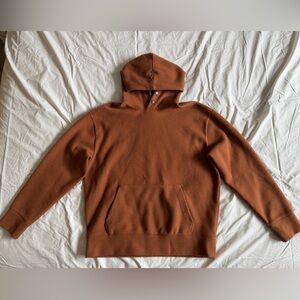 Express Men's Hoodie in Orange Brown